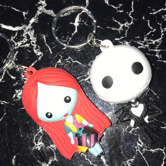 Disney Sally and Jack Keychain Set - Picture 3 of 3